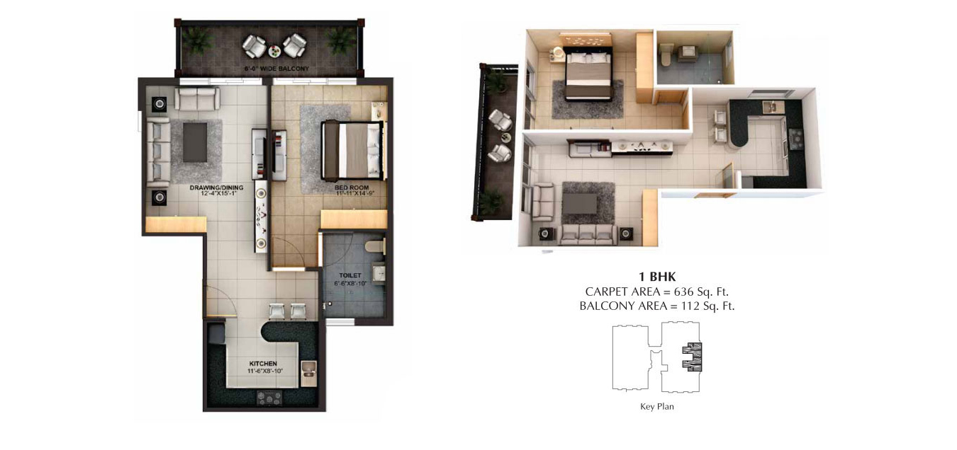 1BHK