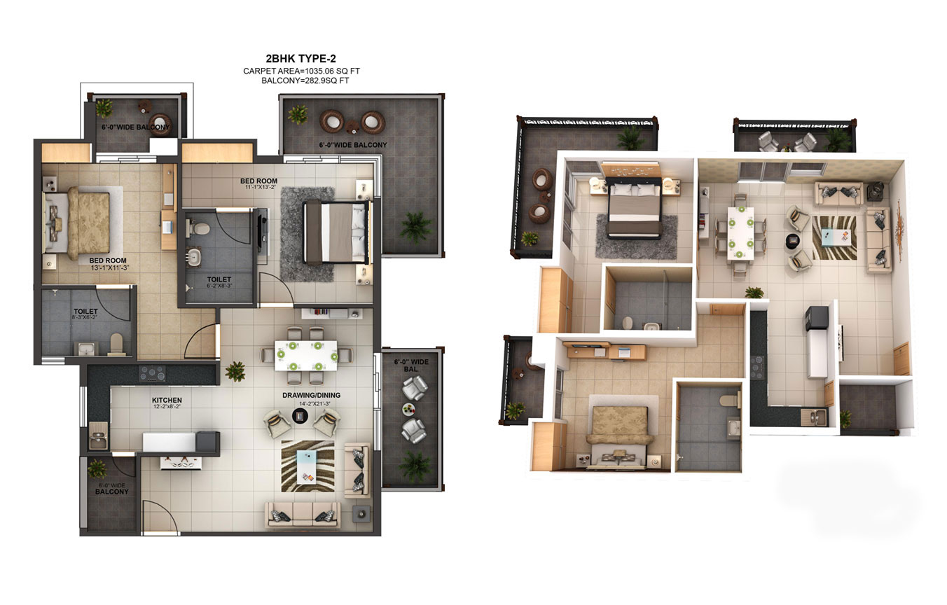 1BHK
