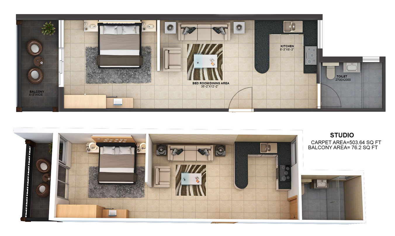 1BHK